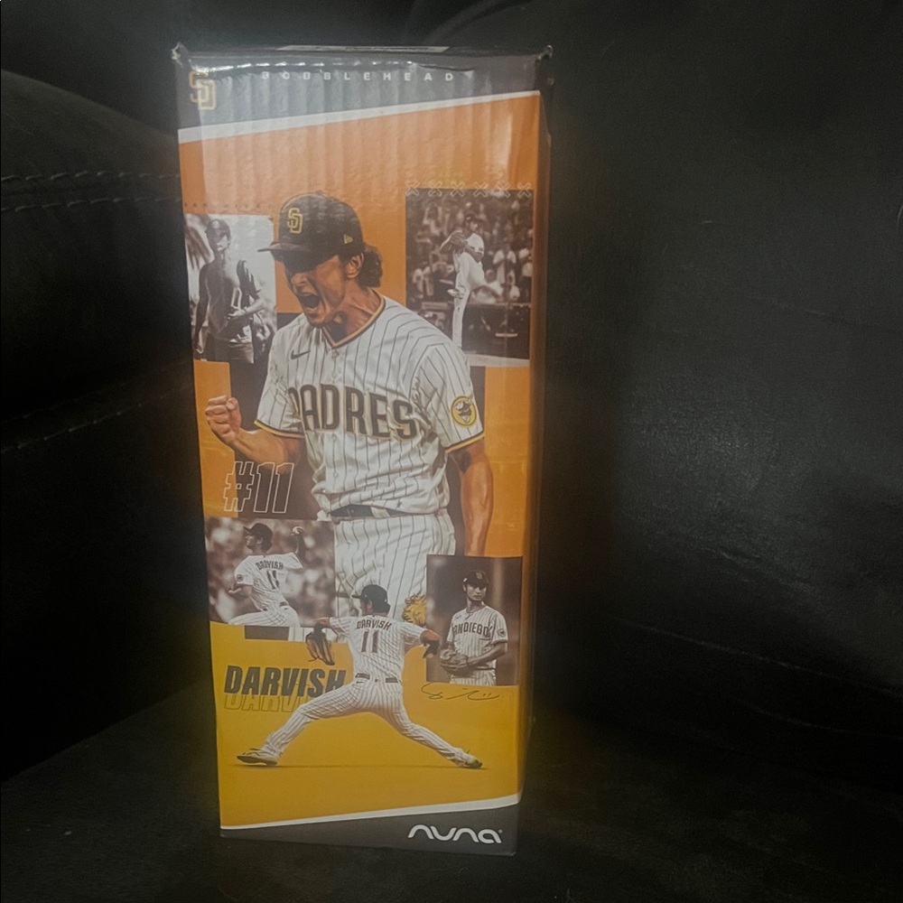 Darvish #11 Orange Bobblehead Box